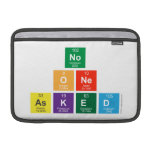 no 
 one 
 asked  MacBook Air Sleeves (landscape)