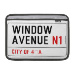Window Avenue  MacBook Air Sleeves (landscape)