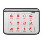 Cauline 
 Angela
 Alviz  MacBook Air Sleeves (landscape)