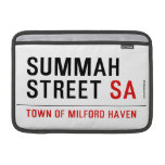 Summah Street  MacBook Air Sleeves (landscape)