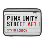 PuNX UNiTY Street  MacBook Air Sleeves (landscape)