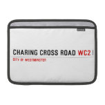 Charing Cross ROAD  MacBook Air Sleeves (landscape)