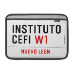 Instituto CEFI  MacBook Air Sleeves (landscape)