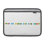 suck my asshole you cunt muffin  MacBook Air Sleeves (landscape)