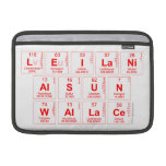 Leilani
 Alsun 
 Wallace  MacBook Air Sleeves (landscape)