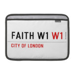 Faith w1  MacBook Air Sleeves (landscape)