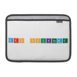 Mrs Soukhome  MacBook Air Sleeves (landscape)