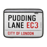 PUDDING LANE  MacBook Air Sleeves (landscape)