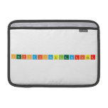 PeriodicTableWriter  MacBook Air Sleeves (landscape)