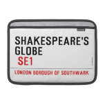 Shakespeare's globe   MacBook Air Sleeves (landscape)