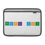 Thank You  MacBook Air Sleeves (landscape)