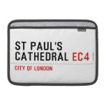 ST PAUL'S CATHEDRAL  MacBook Air Sleeves (landscape)