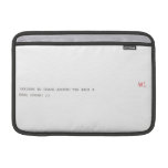Real Izoski street forever  MacBook Air Sleeves (landscape)