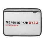 The rowing yard  MacBook Air Sleeves (landscape)