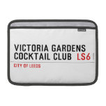 VICTORIA GARDENS  COCKTAIL CLUB   MacBook Air Sleeves (landscape)