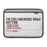 110 collingwood road  Sutton    MacBook Air Sleeves (landscape)