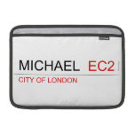 Michael   MacBook Air Sleeves (landscape)