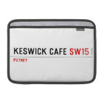 Keswick Cafe  MacBook Air Sleeves (landscape)