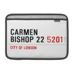 Carmen Bishop 22  MacBook Air Sleeves (landscape)