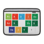 Birdies
 are the
 Best!  MacBook Air Sleeves (landscape)