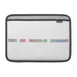 Term one physical sciences  MacBook Air Sleeves (landscape)