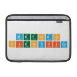 metodo
 cientifico  MacBook Air Sleeves (landscape)