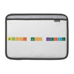 geloof hoop liefde  MacBook Air Sleeves (landscape)