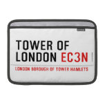 tower of london  MacBook Air Sleeves (landscape)