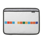 Feria Cientifica  MacBook Air Sleeves (landscape)