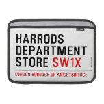 HARRODS DEPARTMENT STORE  MacBook Air Sleeves (landscape)