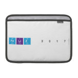 Feliz 2017  MacBook Air Sleeves (landscape)