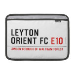 LEYTON ORIENT FC  MacBook Air Sleeves (landscape)