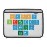 Happy
  birthday 
 Timothy 
 Lum  MacBook Air Sleeves (landscape)