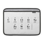CYCLONE
 POWER  MacBook Air Sleeves (landscape)