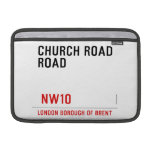 CHURCH ROAD ROAD      MacBook Air Sleeves (landscape)