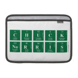 Chuck
 Norris  MacBook Air Sleeves (landscape)