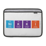 Nikki  MacBook Air Sleeves (landscape)