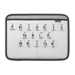 Periodic
 Table
 Writer
   MacBook Air Sleeves (landscape)