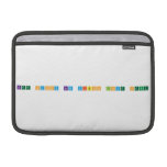free happy life vision love peace  MacBook Air Sleeves (landscape)