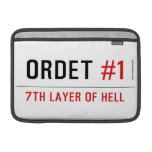 ORDET  MacBook Air Sleeves (landscape)