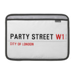 Party street  MacBook Air Sleeves (landscape)