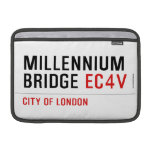 millennium bridge  MacBook Air Sleeves (landscape)