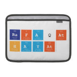 Rafaqat 
 Hayat  MacBook Air Sleeves (landscape)