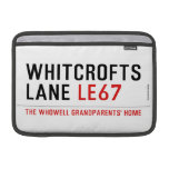 whitcrofts lane  MacBook Air Sleeves (landscape)