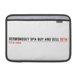 Bermondsey spa buy and sell  MacBook Air Sleeves (landscape)