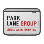 Park Lane  MacBook Air Sleeves (landscape)