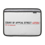 COURT OF APPEAL STREET  MacBook Air Sleeves (landscape)