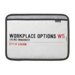Workplace Options  MacBook Air Sleeves (landscape)