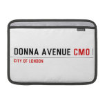 Donna Avenue  MacBook Air Sleeves (landscape)
