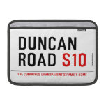 Duncan  Road  MacBook Air Sleeves (landscape)